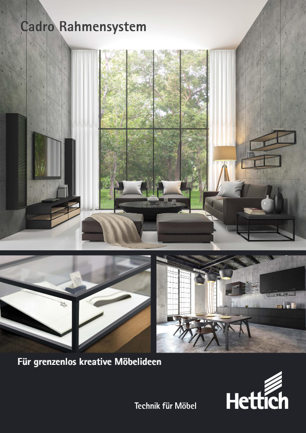 Hettich Cadro Rahmensysteme